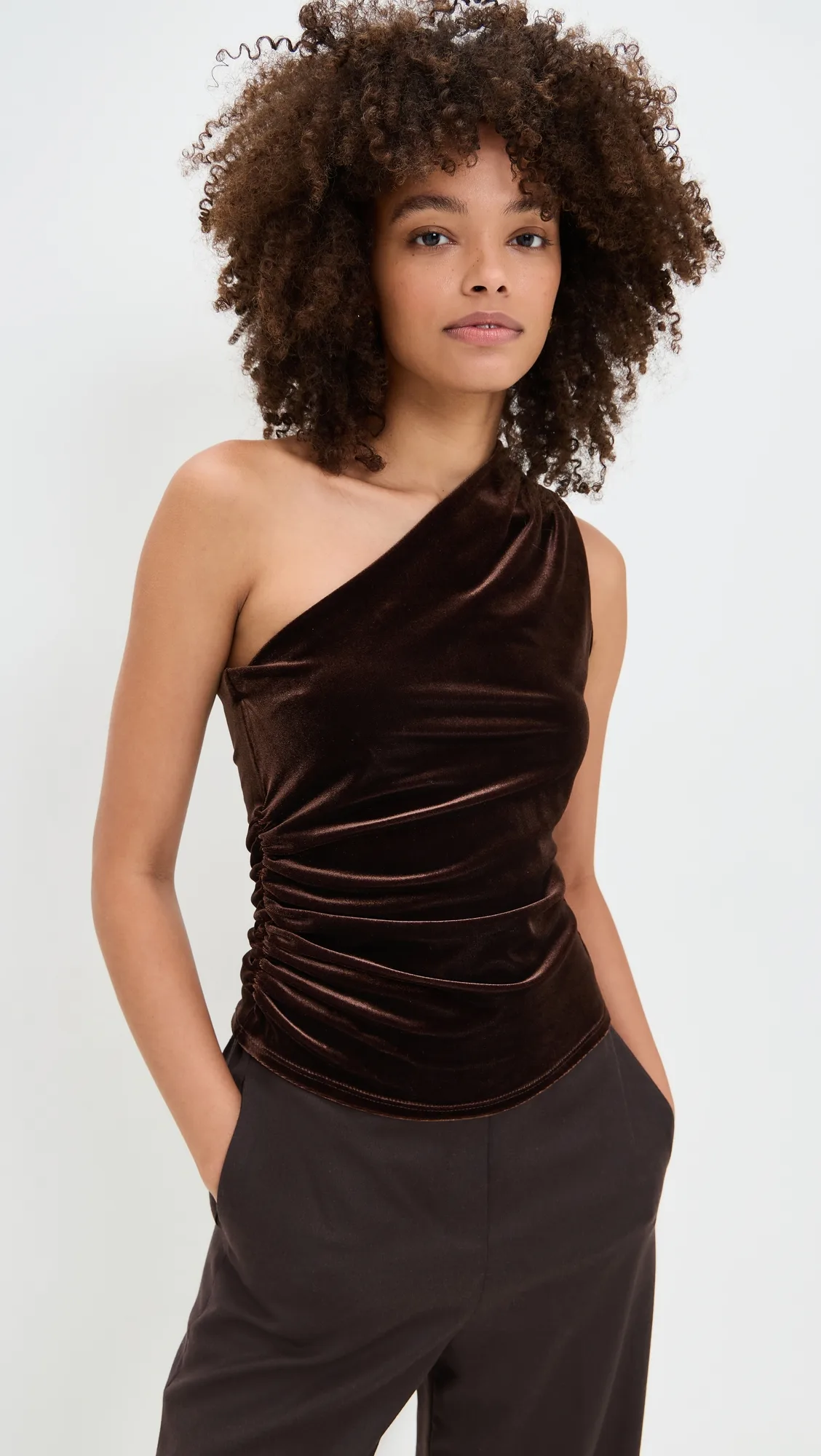 Carrie Velvet Top