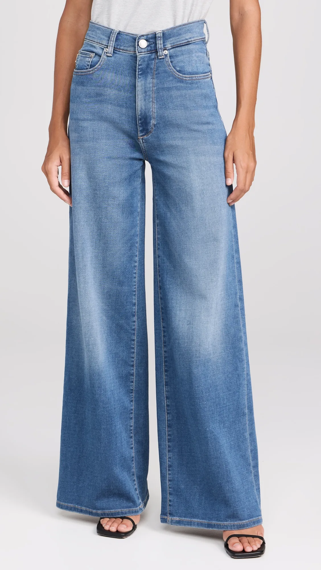 Softwear Hepburn Wide Leg High Rise Jeans