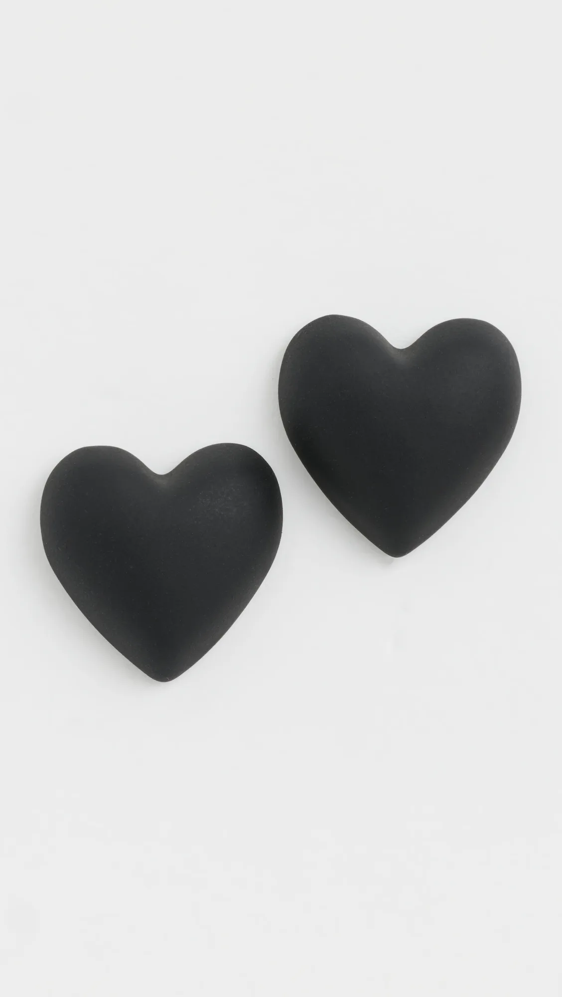 The Puffy Heart Stud Earrings by Roxanne Assoulin