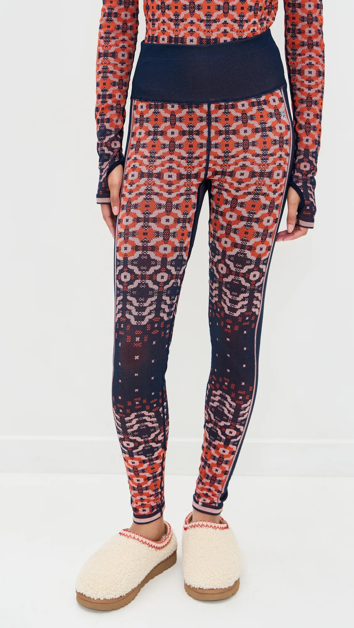 Myoko Jacquard Leggings by FP Movement