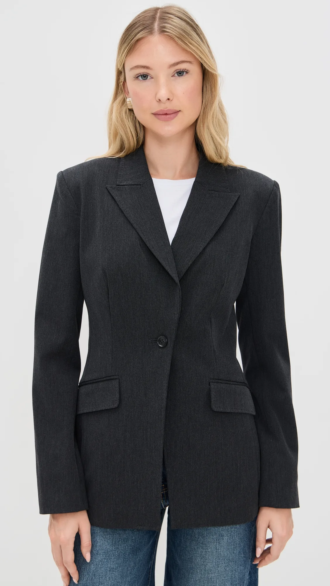 Essential Suiting Sculpted Blazer