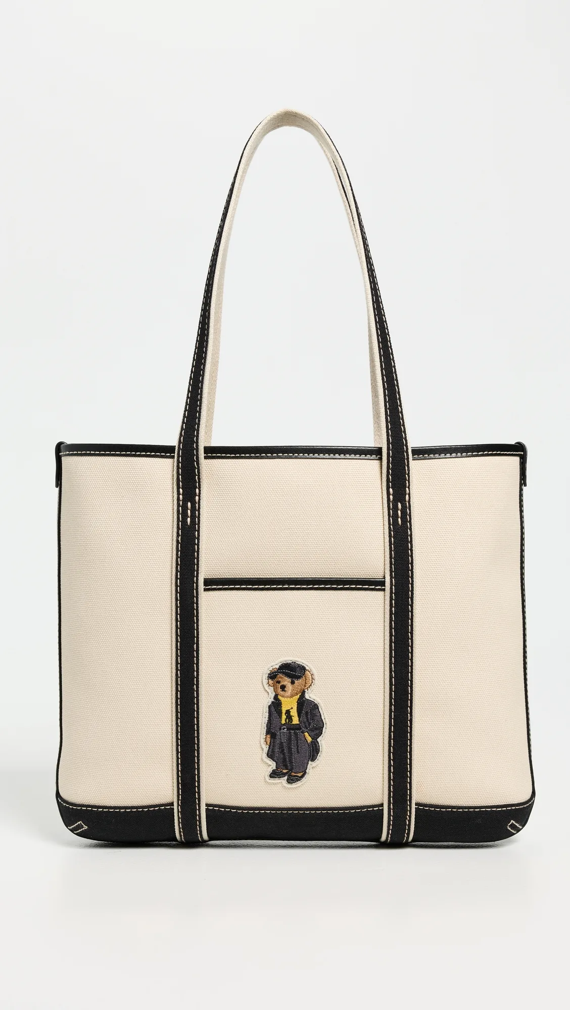 Holiday Bear Small Shopper Tote