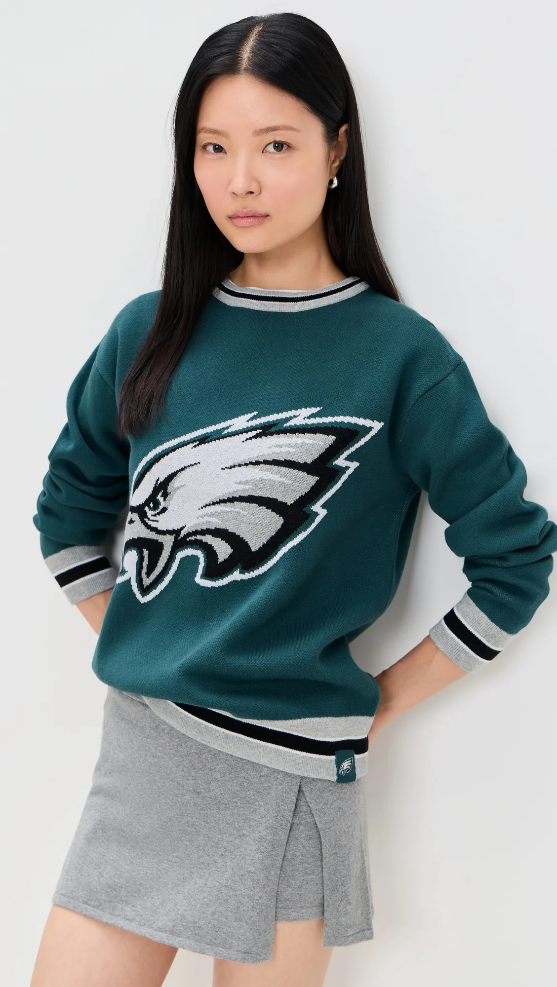 Eagles Crewneck Sweater by Terez