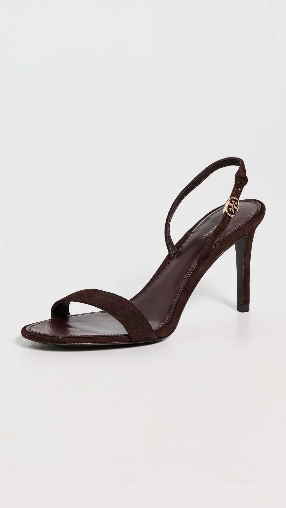 Double T Buckle Heel Sandal 85mm
