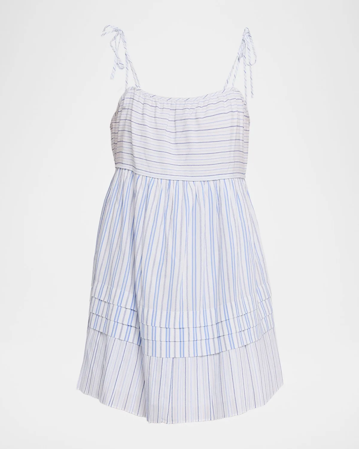 Lacie Tie-Shoulder Mini Dress