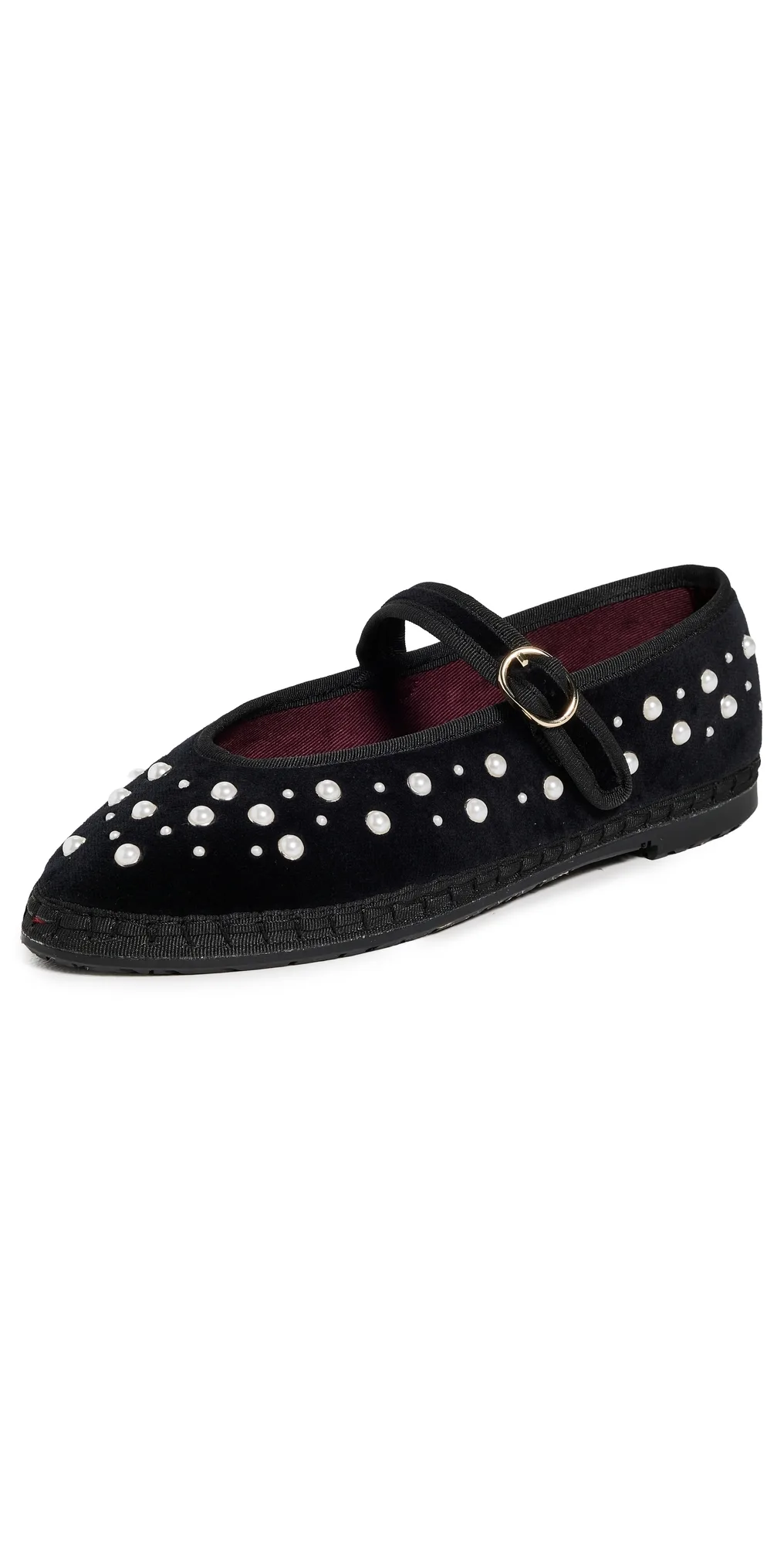 Flabelus x Sea NYC Pearl Mary Jane Flats