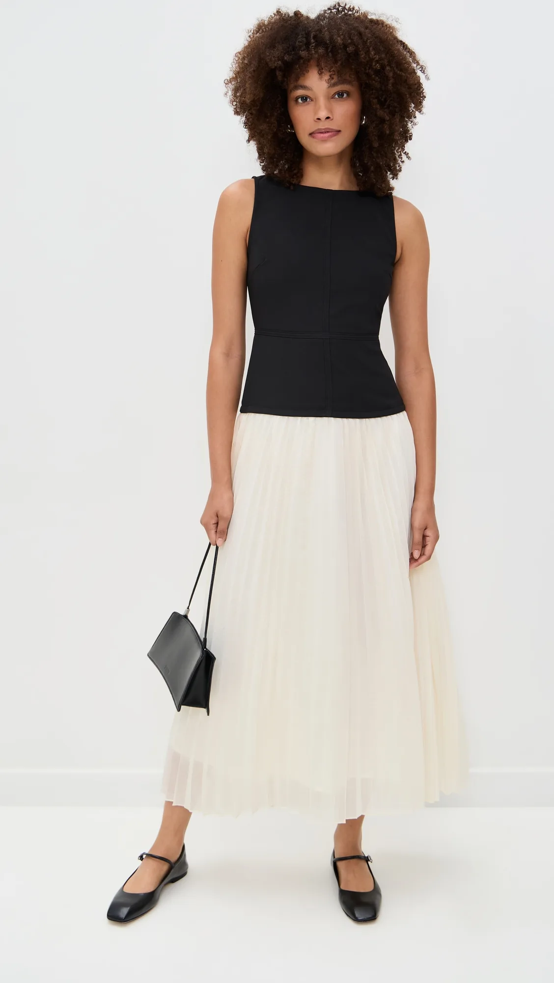 Contrast Dress