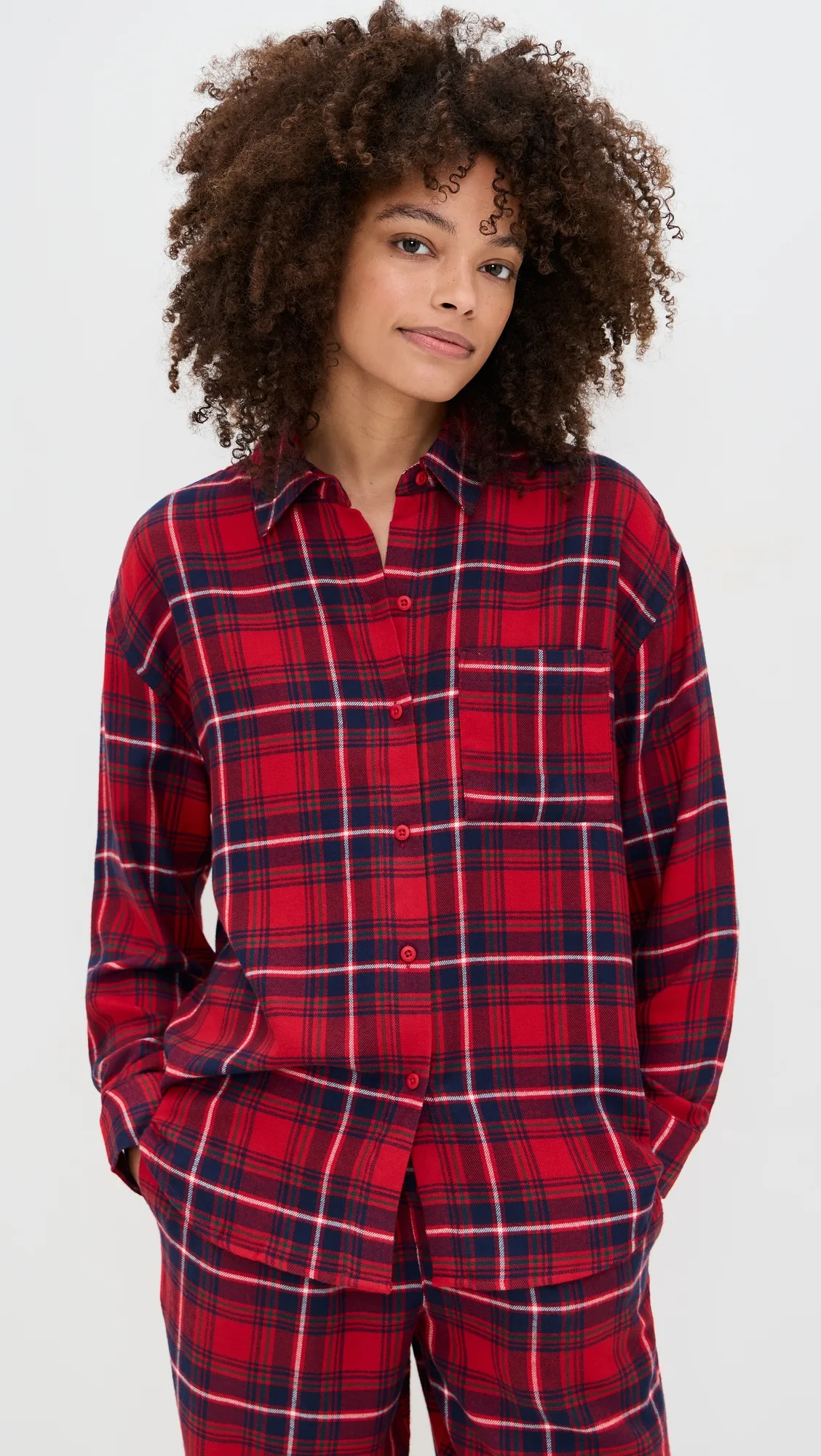 River Plaid Button Up