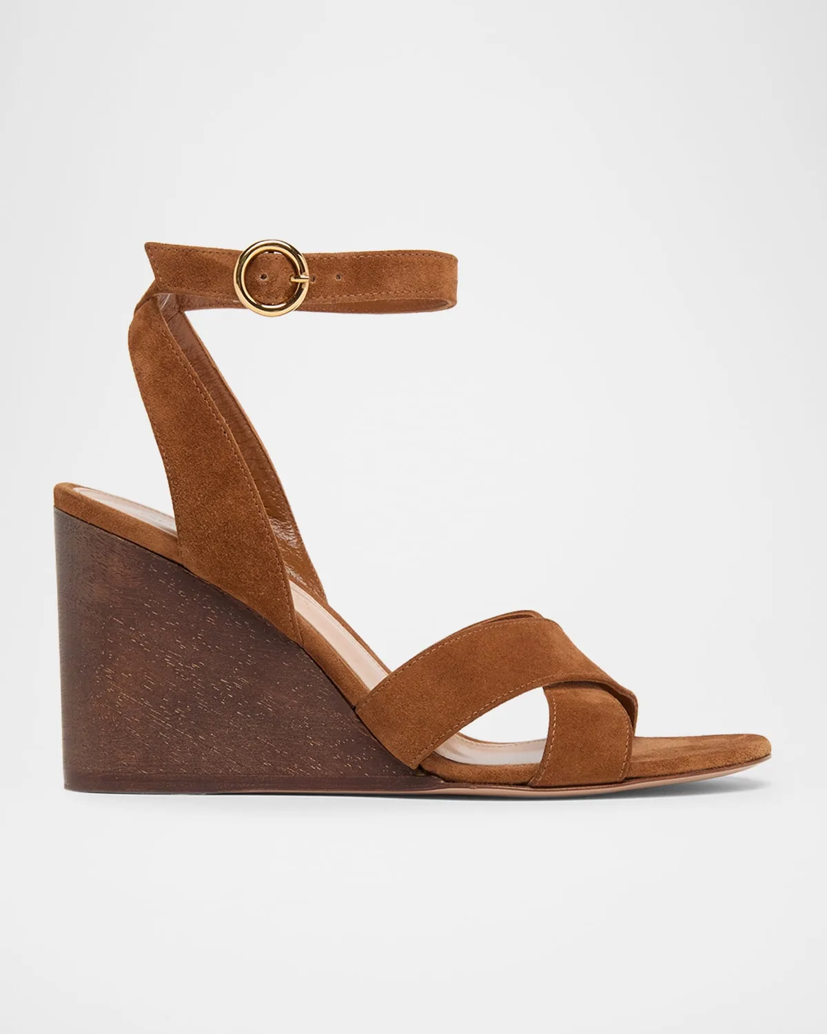 85MM Suede Wedges