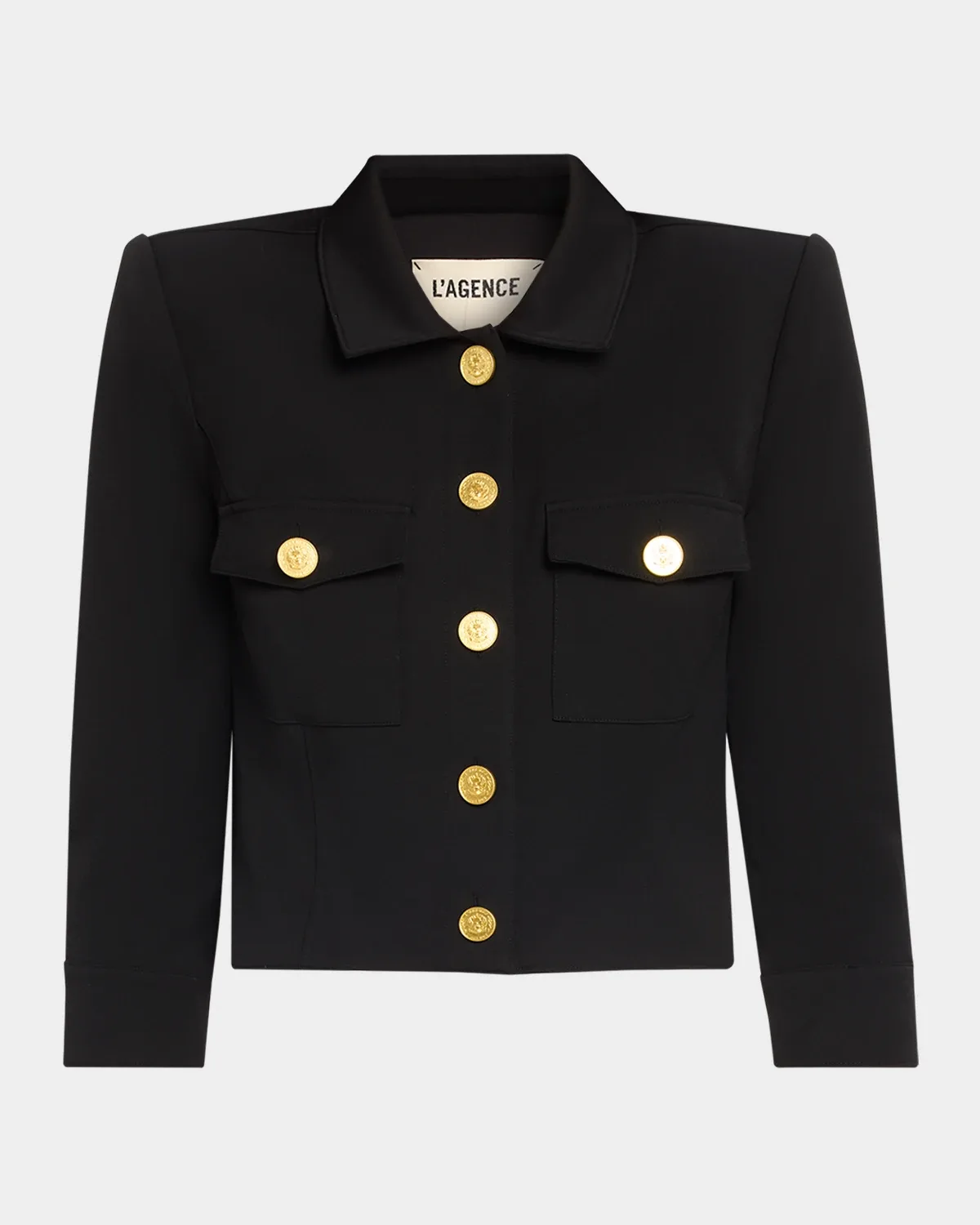 Kumi Cropped Fitted Jacket