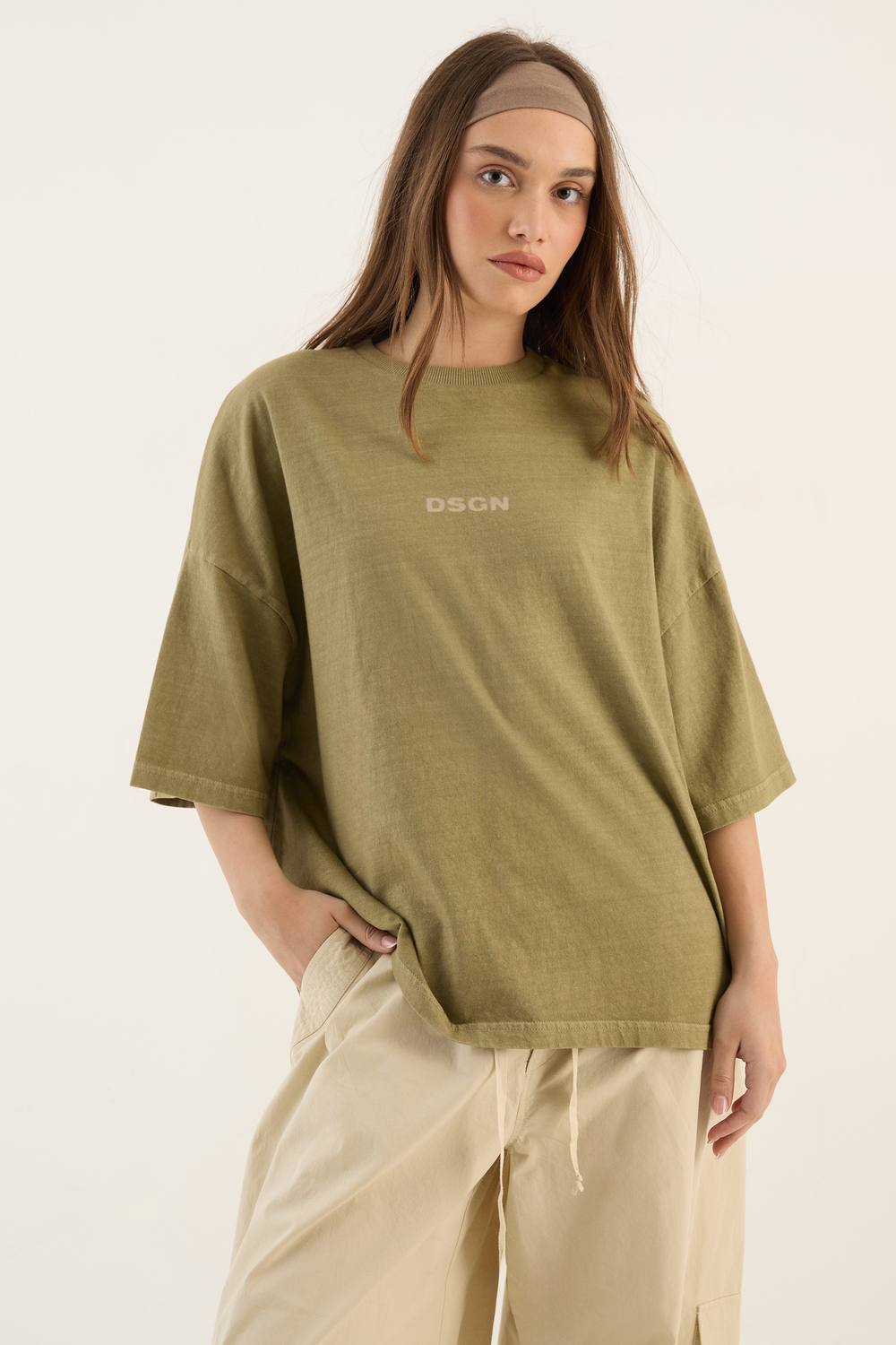 Heavyweight Washed Oversized Short Sleeve T-Shirt