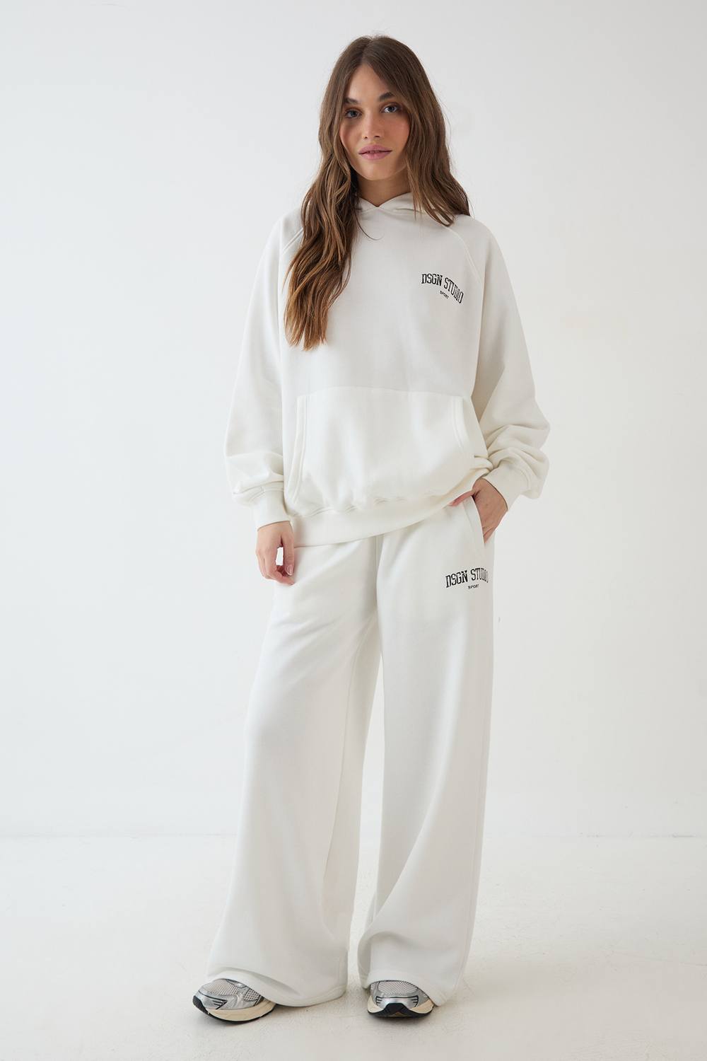 Collegiate Printed Raglan Seam Oversized Hoodie