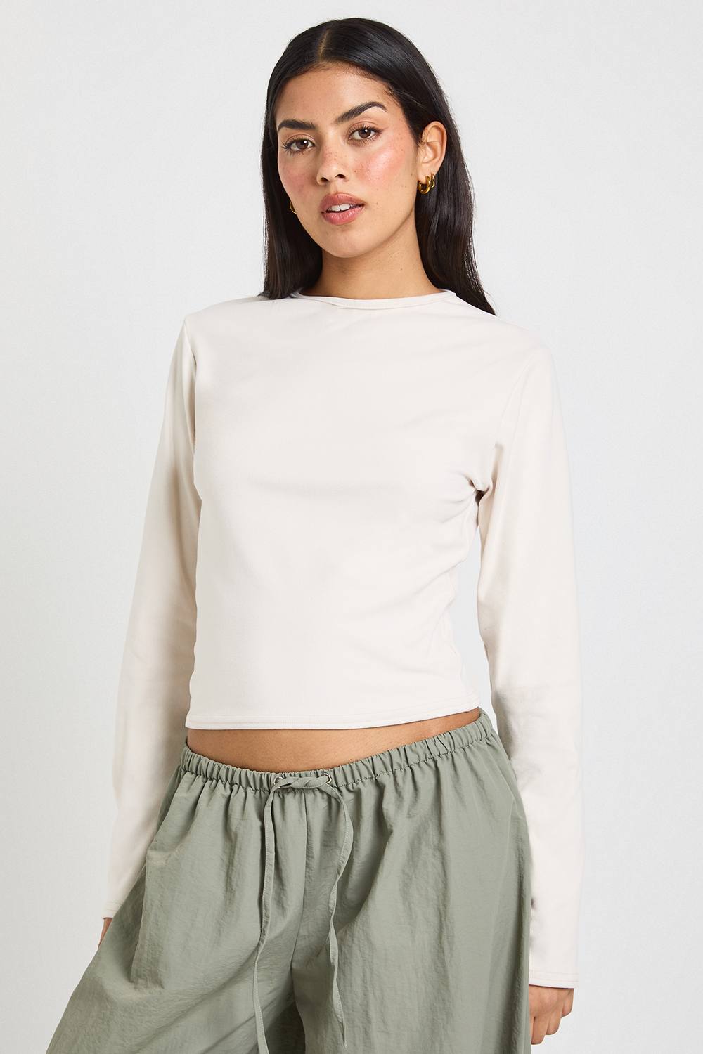 Ultra Soft Long Sleeve Fitted Top