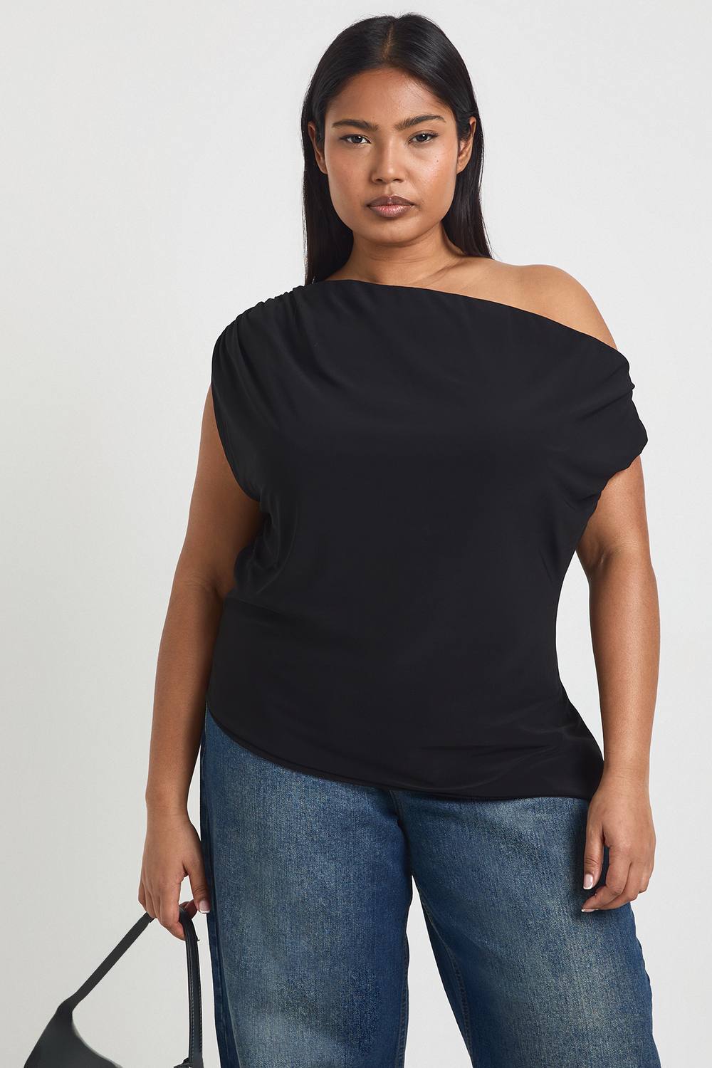 Off-The Shoulder Asymmetric Top