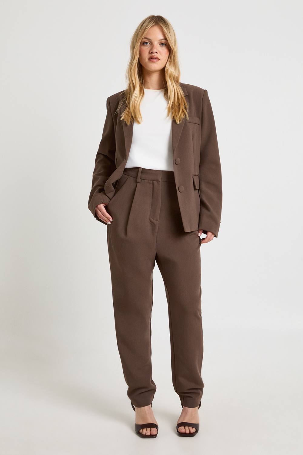 Essential Slim Leg Tailored Trousers