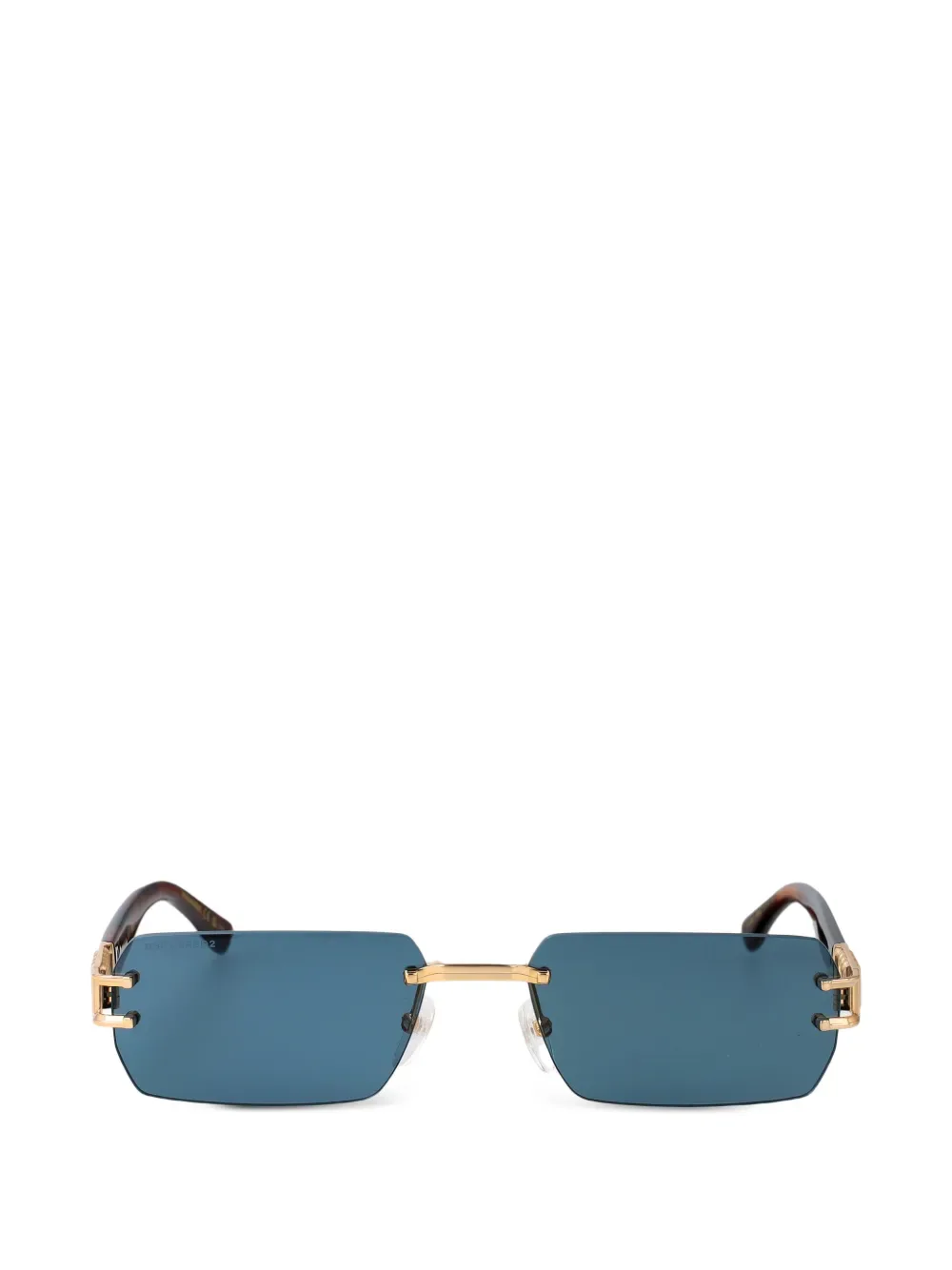 Logo Rectangle Sunglasses