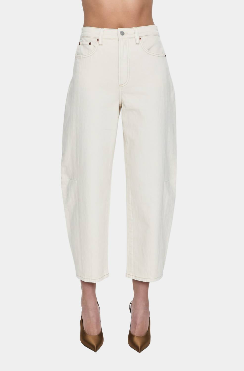 Eli High Rise Barrel Jeans