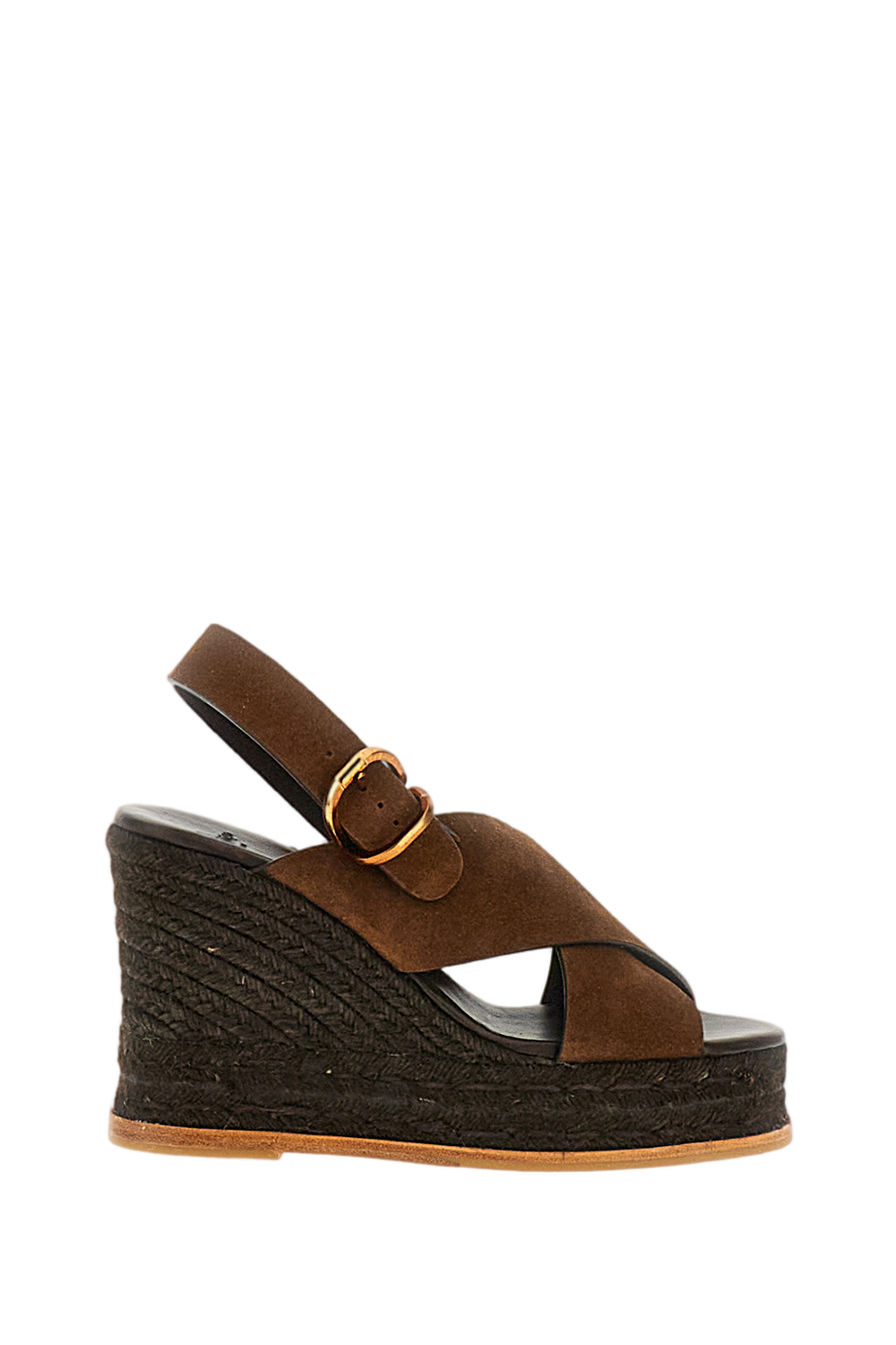Bettina Suede Wedge Sandals