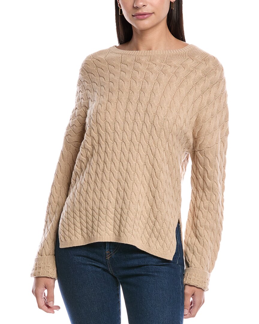 Karina Cable Wool & Cashmere-Blend Sweater