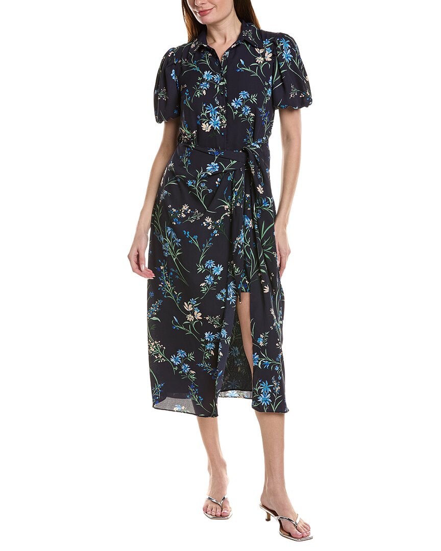 Wrap Midi Shirtdress