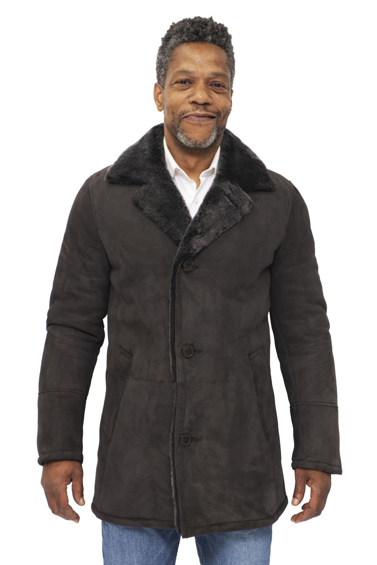 Sheepskin Classic Car Coat-Littlehampton