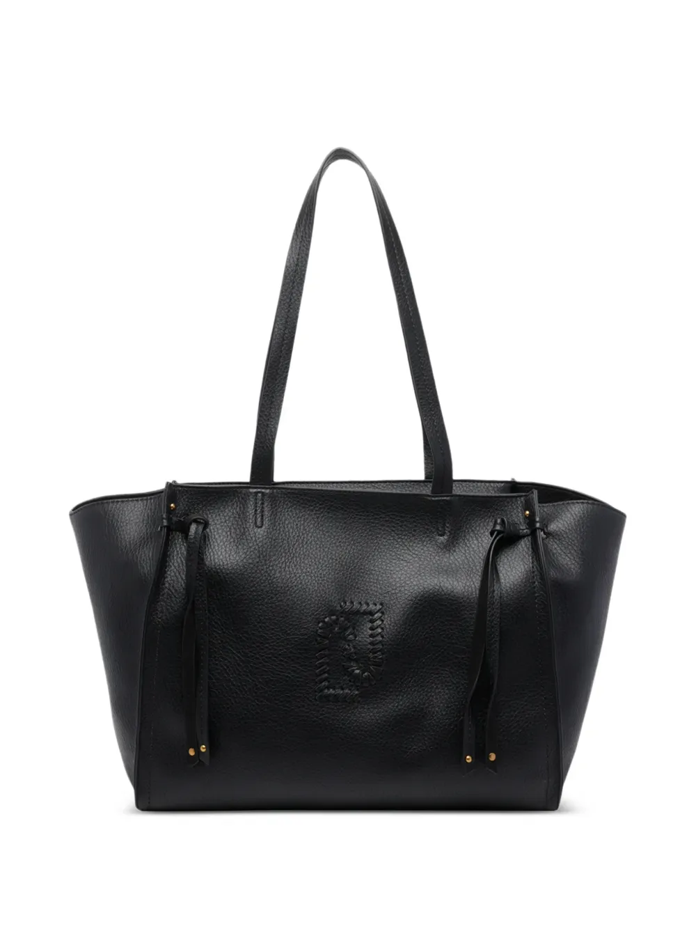 Large Logo-Detail Tote Bag