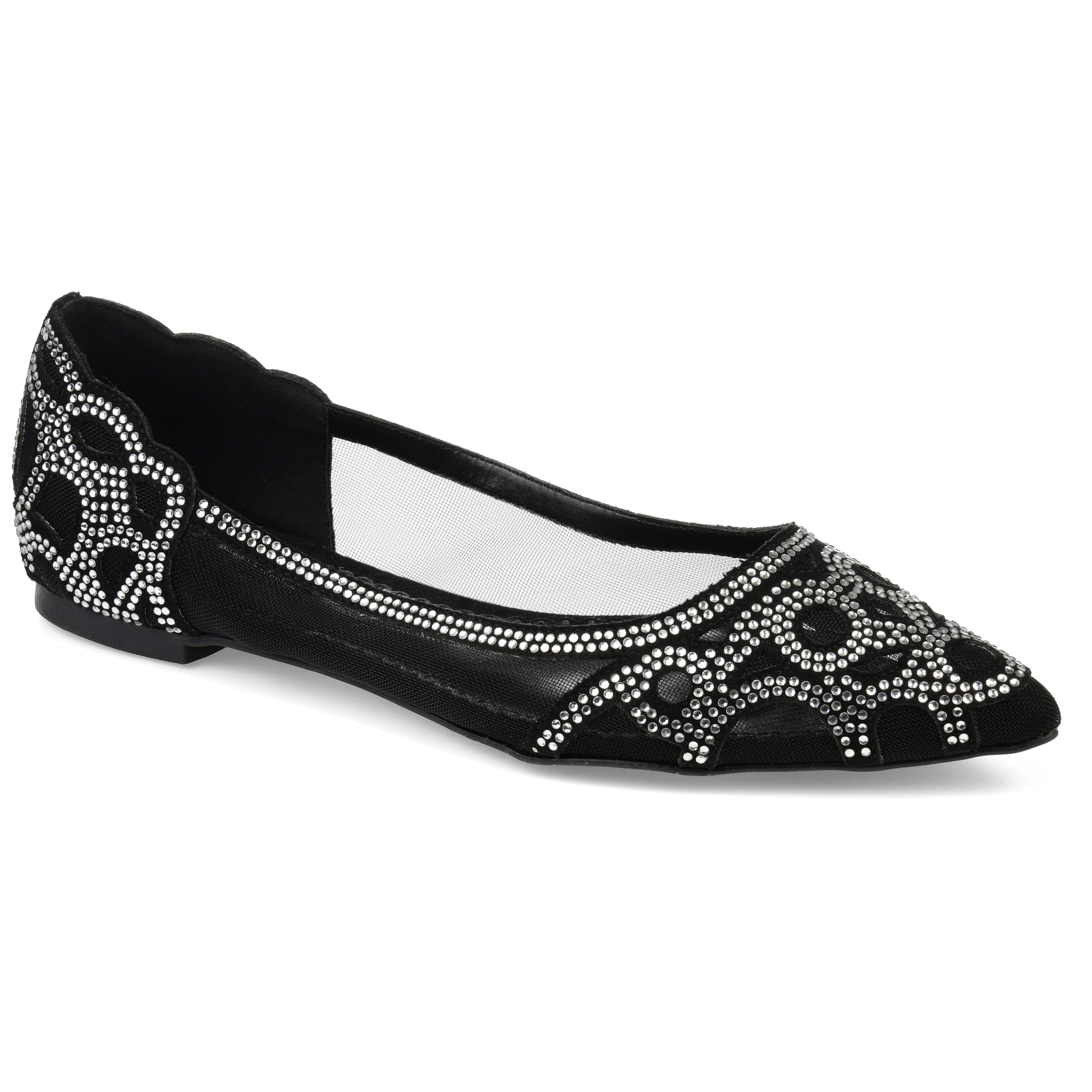 Batavia Slip on Pointed Toe Ballet Flats