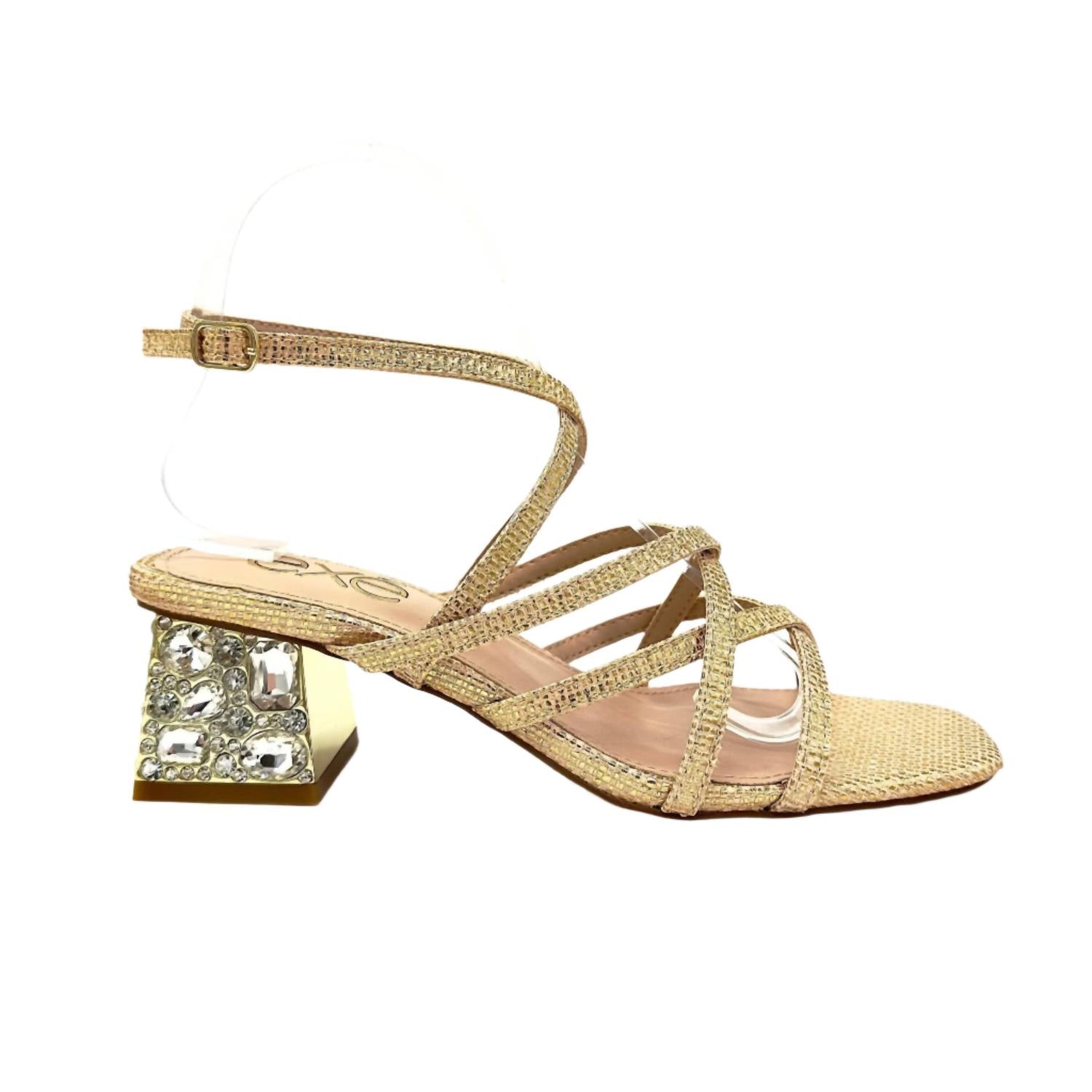 Emma-329 Block Heel Sandal