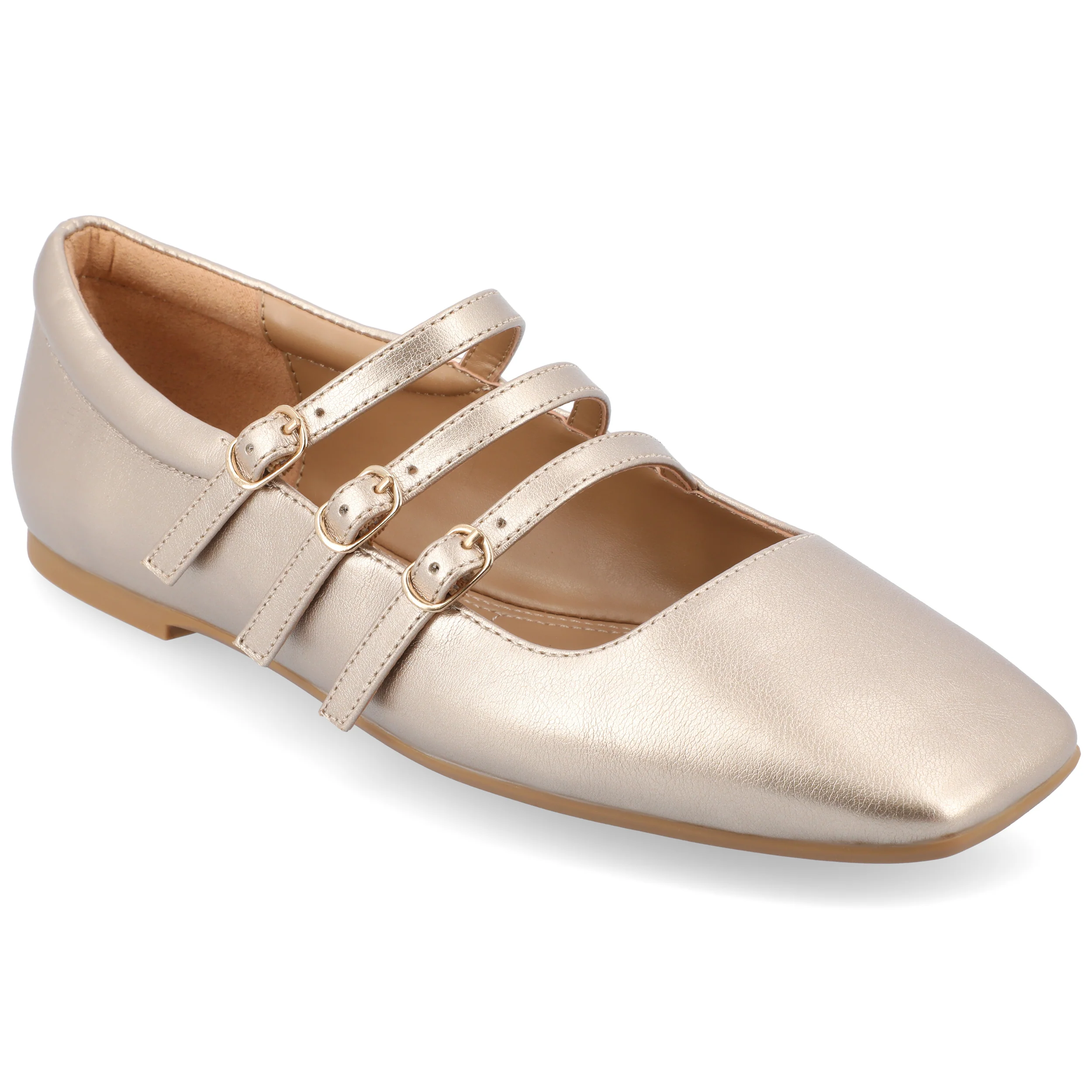 Tru Comfort Foam Medium and Wide Width Darlin Dress Flats by Journee Collection