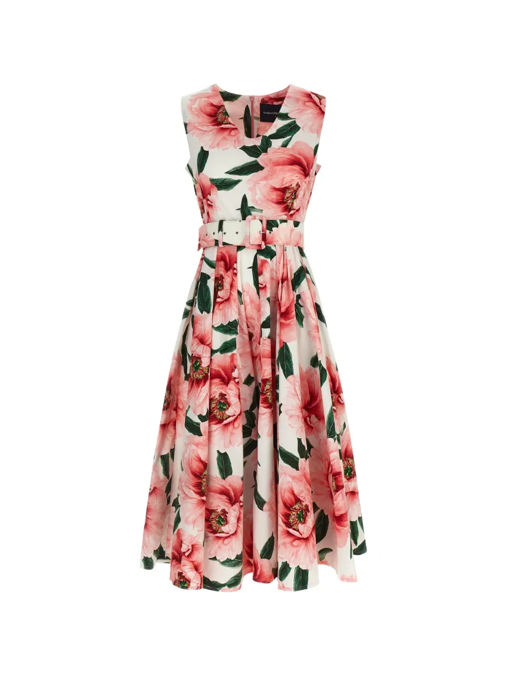 Abilia Floral Midi Dress