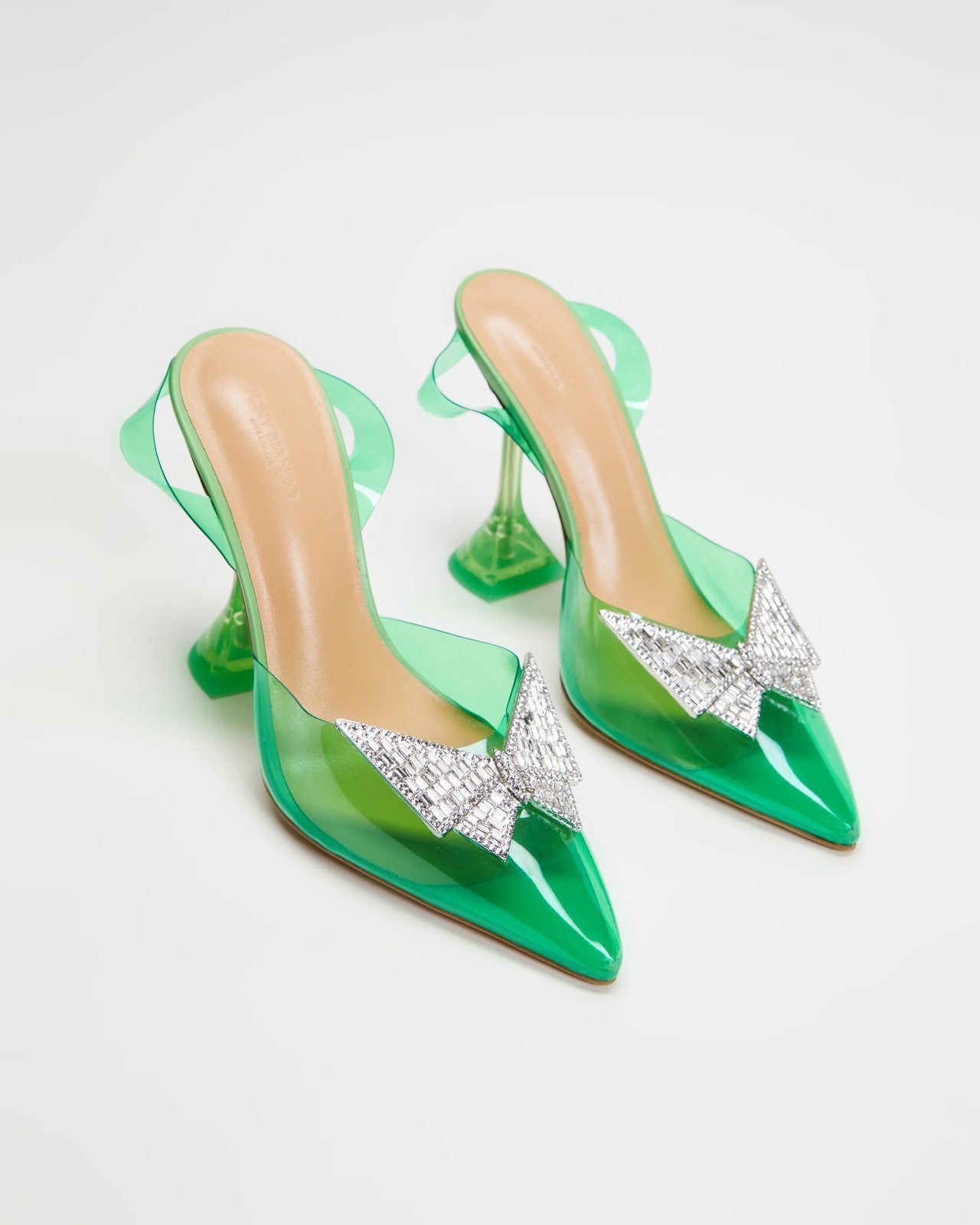 Lexus Pumps Embellished Hourglass Heel