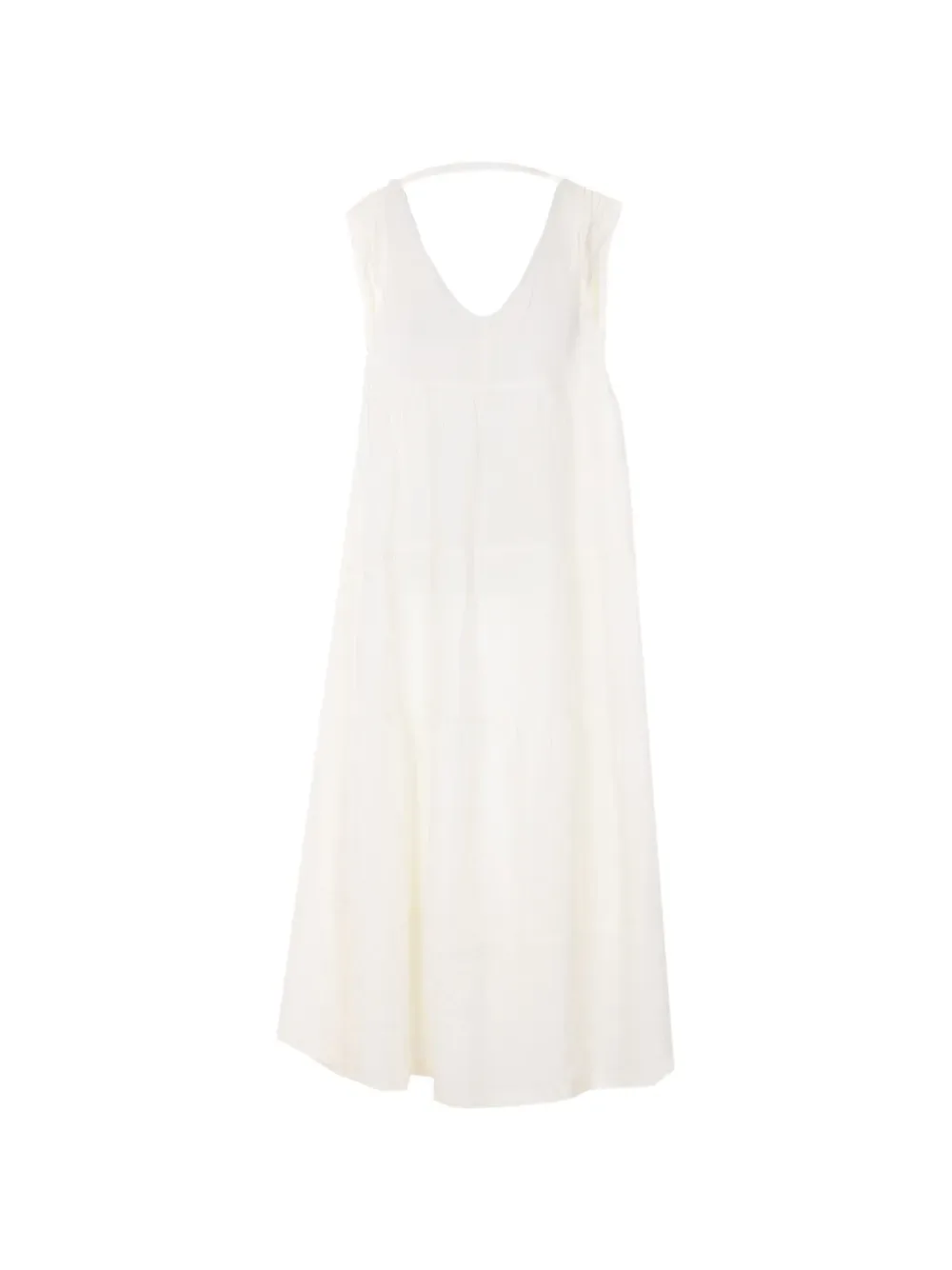 Scoop-Neck Midi Dress