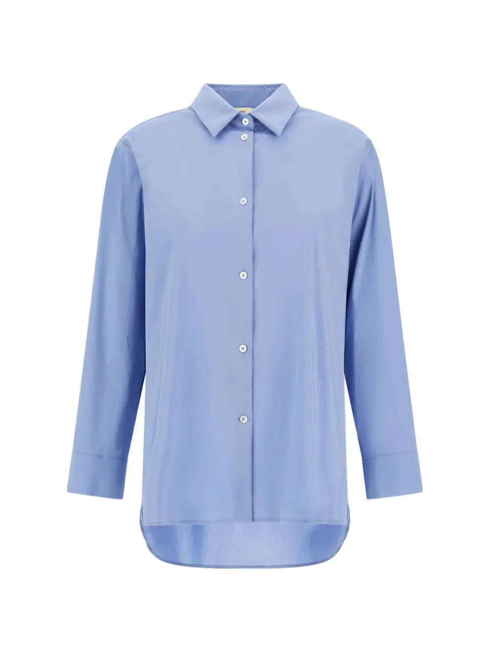 Long-Sleeved Poplin Shirt