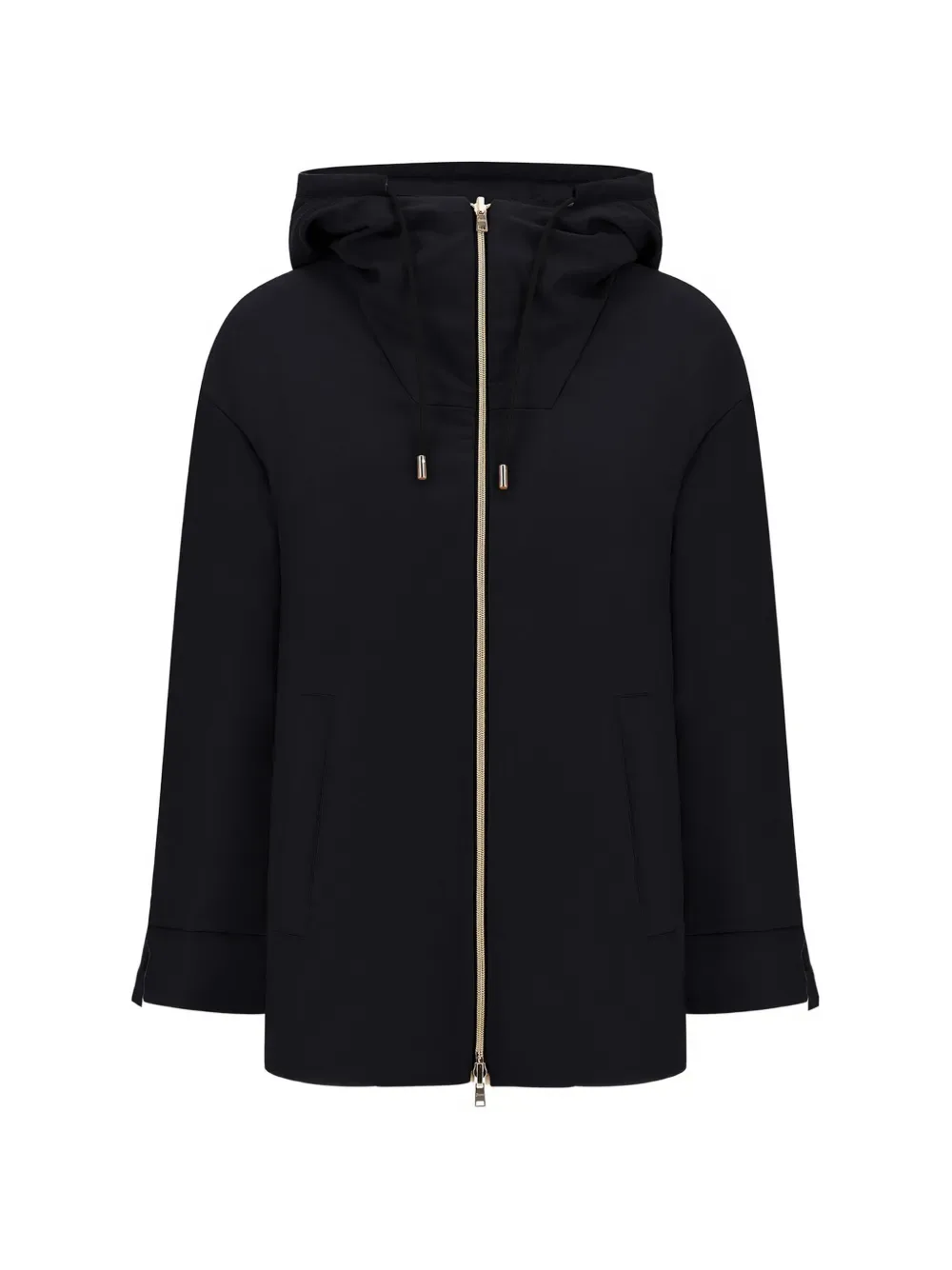 Reversible Drawstring Hooded Parka