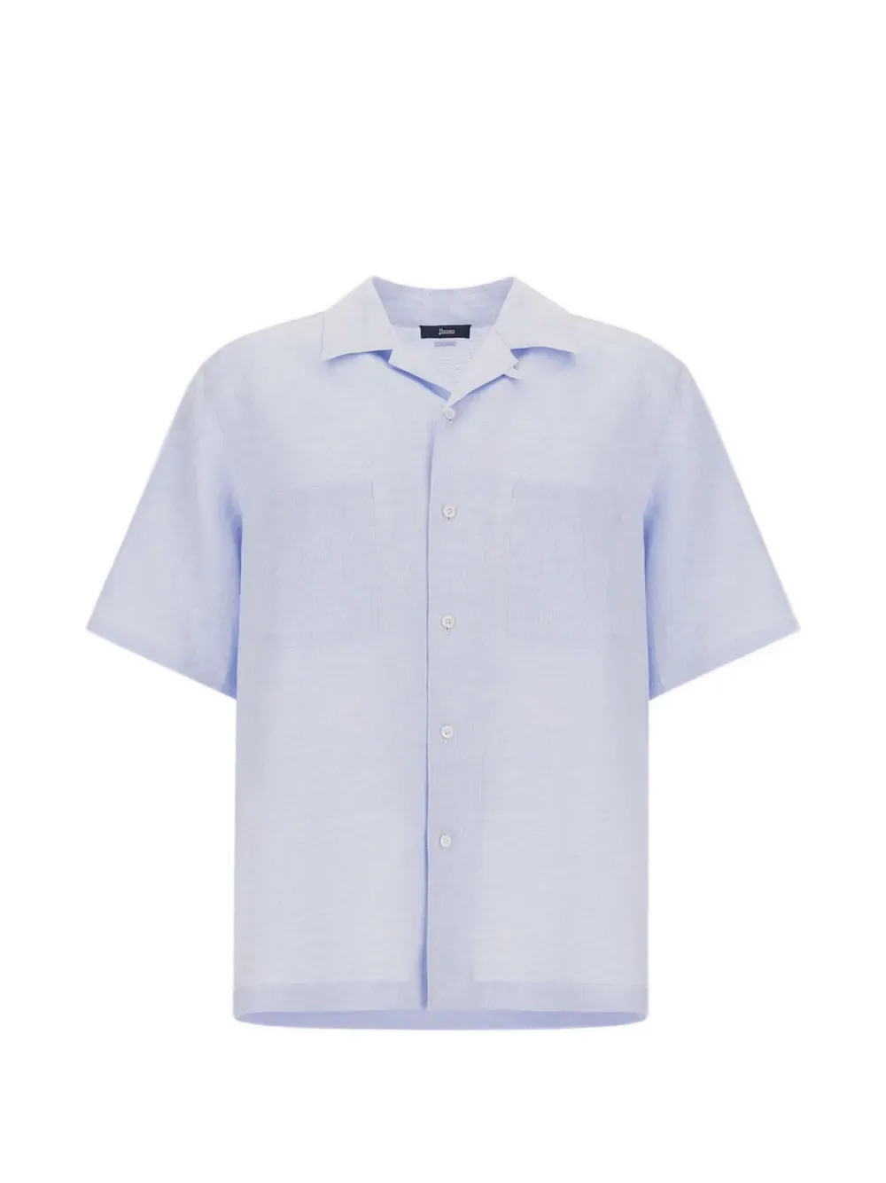 Chest-Pockets Boxy-Fit Shirt