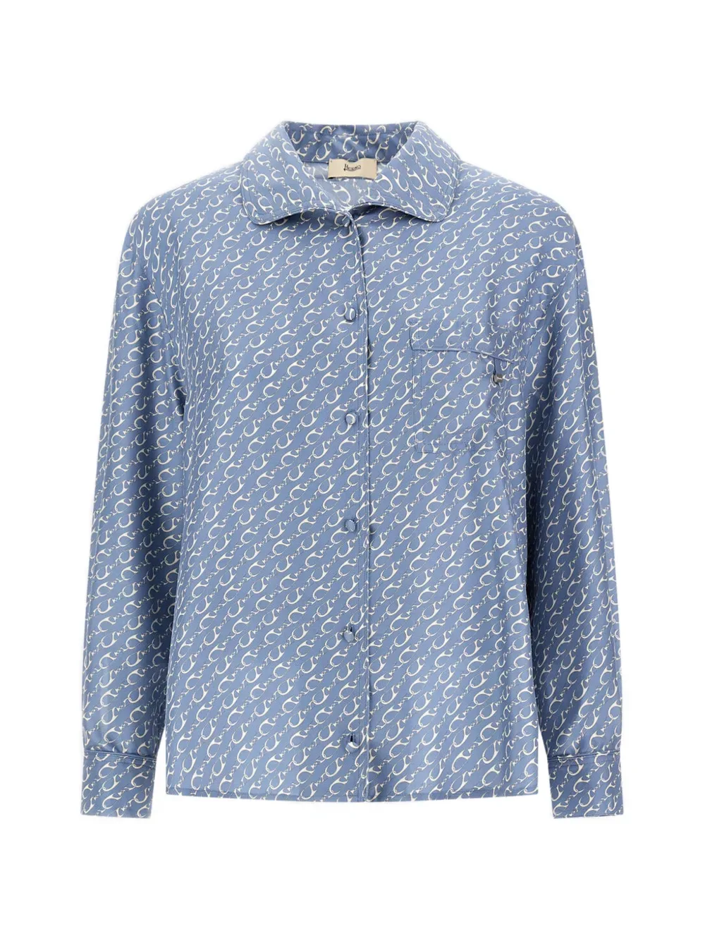 Printed Silk Shirt