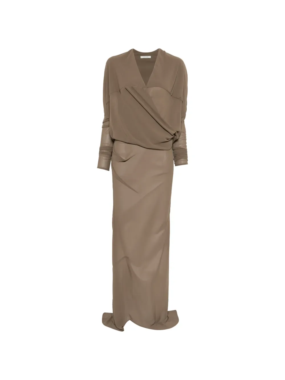 V-Neck Asymmetrical Dress