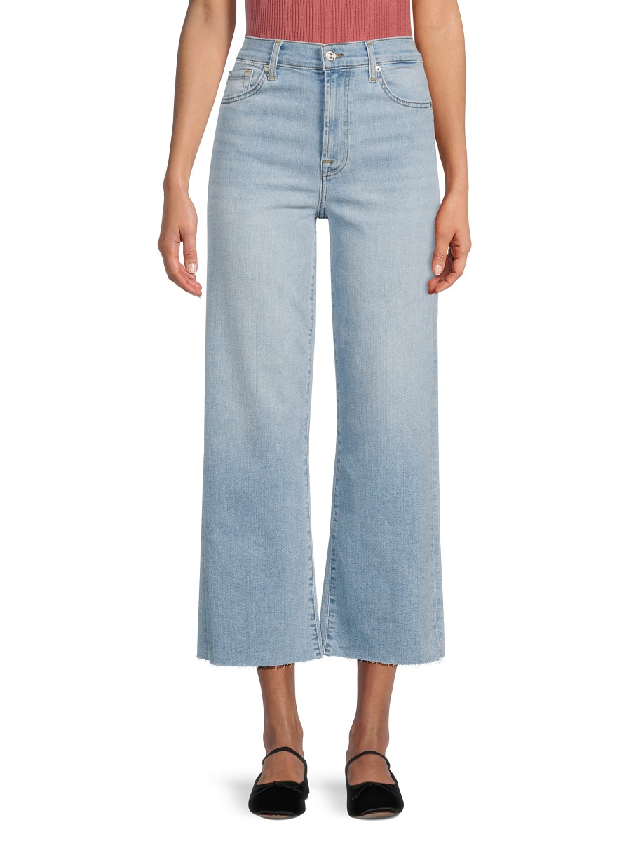 Women's Alexa Cropped Jeans - Blue - Size