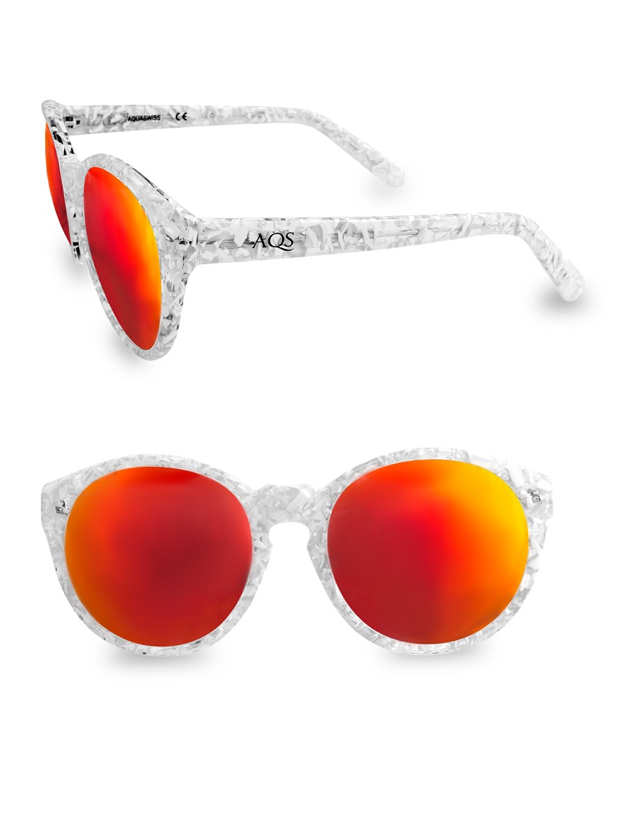 Women's DAISY 53MM Round Sunglasses - by Aqs