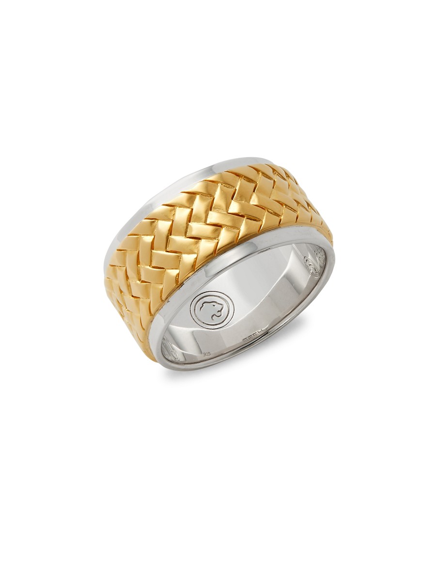 Men's Sterling Silver Solid Fill Band Ring - Size by Effy