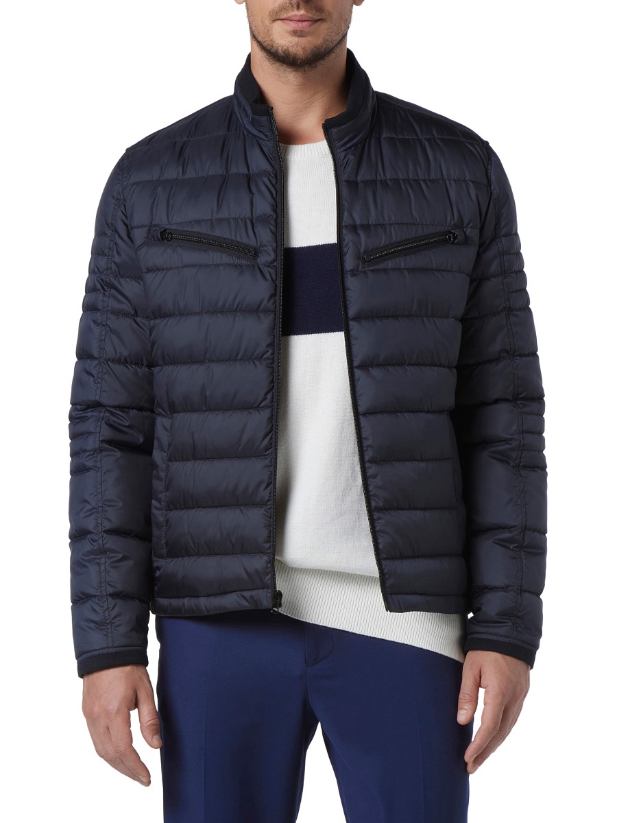 Men's Grymes Channel Quilted Puffer Jacket - Ink - Size
