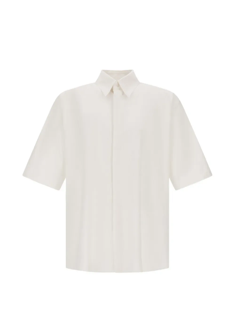 Short-Sleeved Organic Cotton Shirt