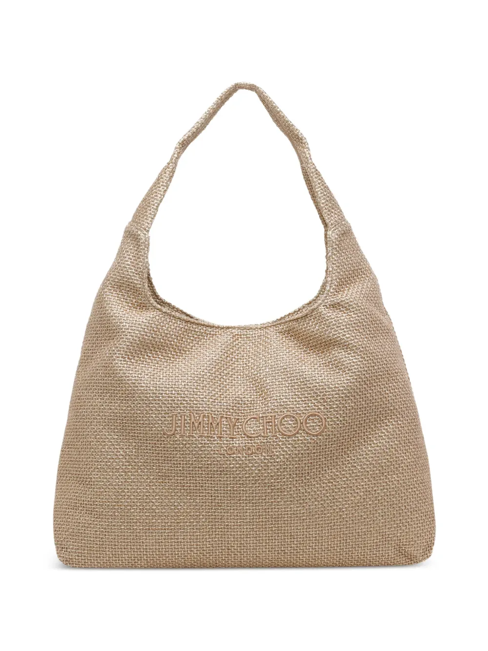 Diamond Raffia Shoulder Bag
