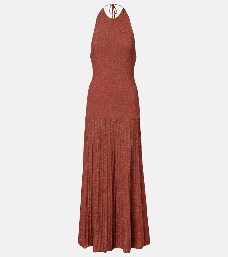 Robe Longue En Coton Mélangé