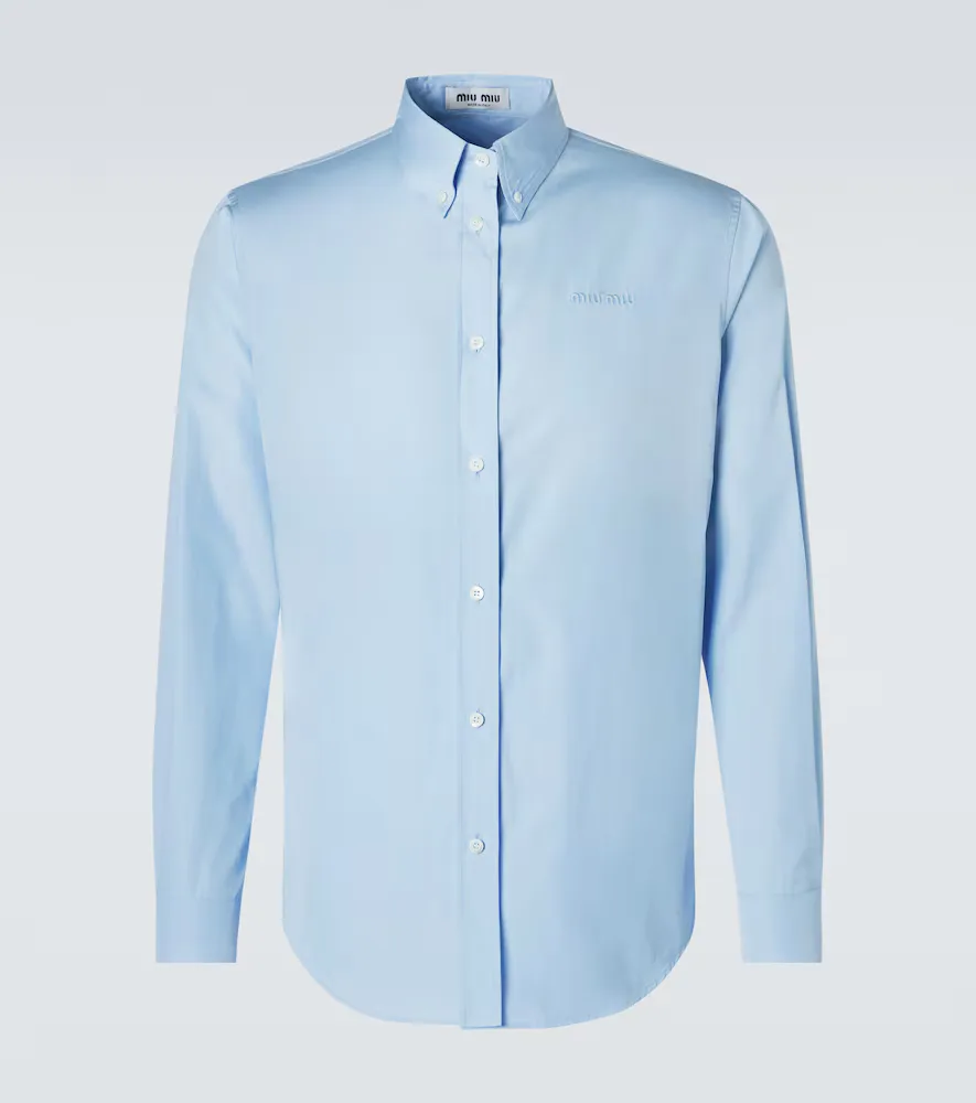 Chemise En Popeline De Coton