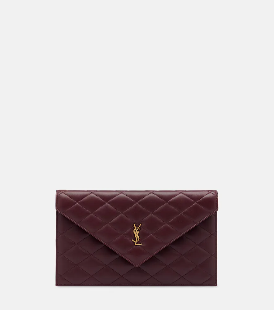 Pochette Cassandre En Cuir Matelassé