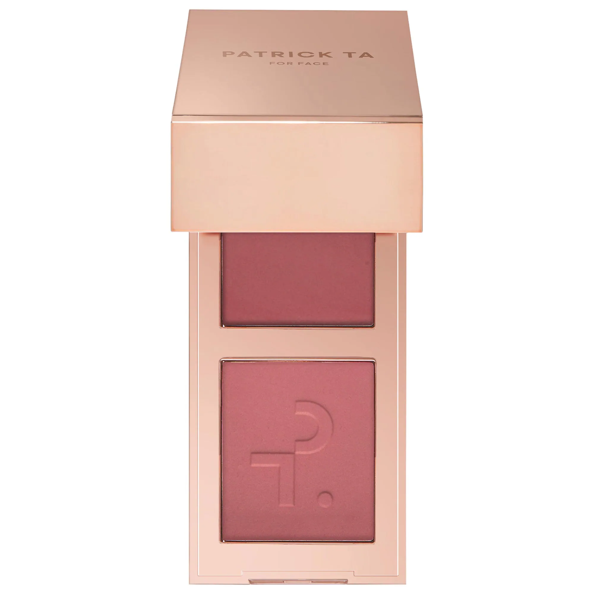 Mini Major Headlines Double-Take Crème & Powder Blush Duo She's Blushing.05 oz Powder/.09 oz Crème by PATRICK TA