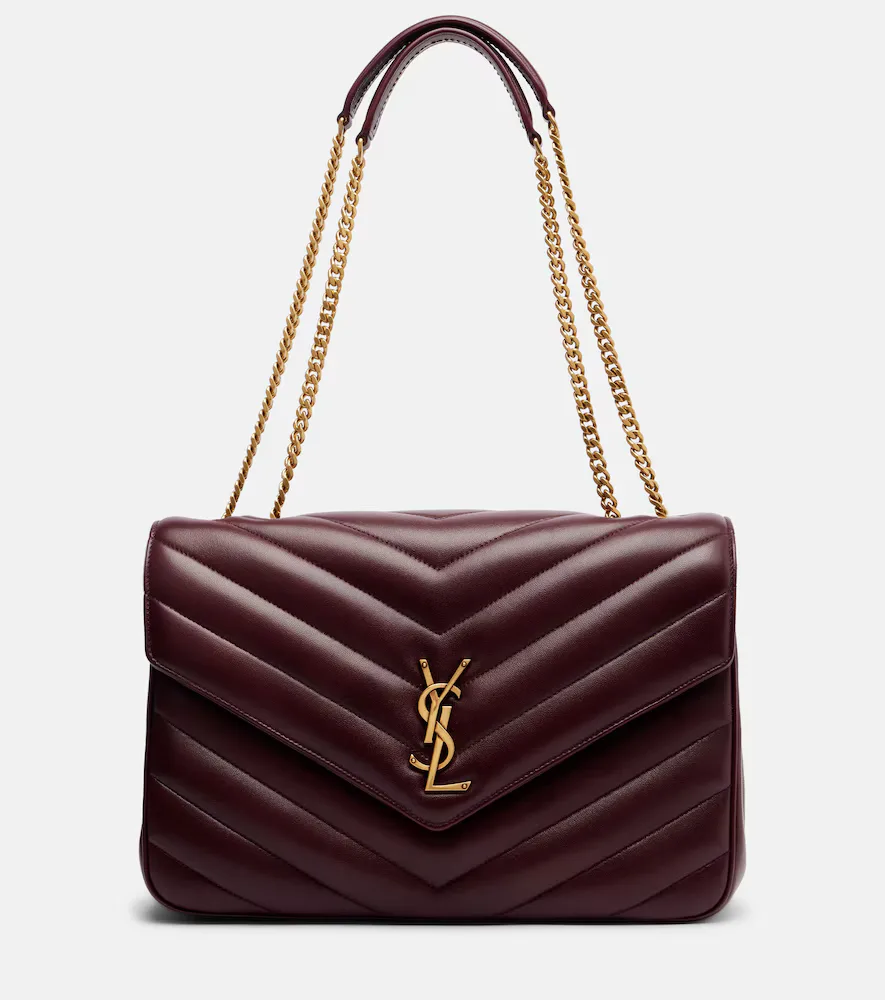 Sac Porté Épaule Loulou Large En Cuir