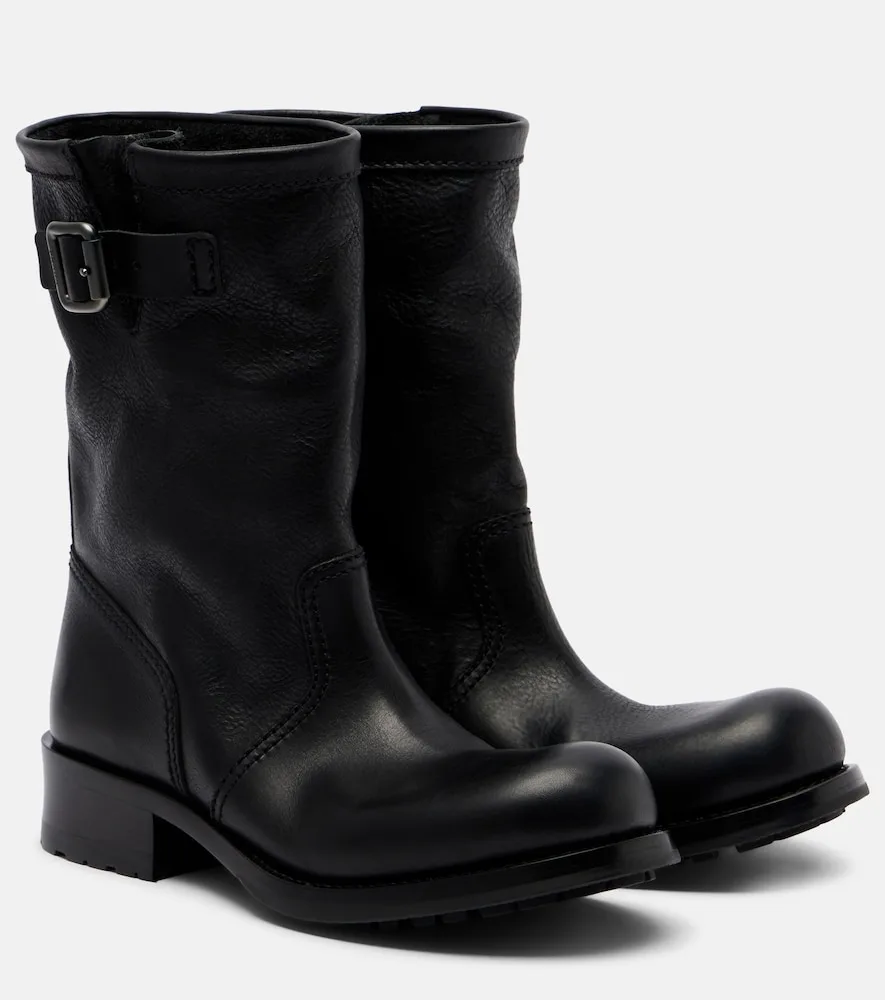 Bottes En Cuir