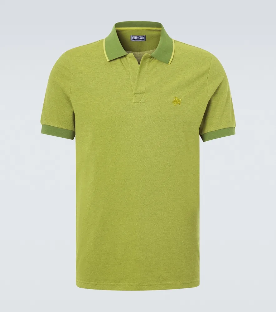 Polo En Piqué De Coton
